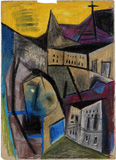 Untitled - Ram  Kumar - Modern Masters on Paper: LIVE Auction