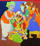 Untitled - K Laxma  Goud - Modern and Contemporary Indian Art