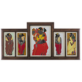 Untitled - Thota  Vaikuntam - 24 Hour Online Auction: Works on paper