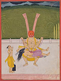 NARASIMHA AVATAR, THE FOURTH INCARNATION OF VISHNU -    - Classical Indian Art 