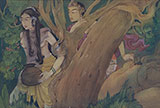 RAMGOPAL VIJAIVARGIYA (1905 - 2003) -    - Classical Indian Art 