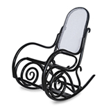 A THONET-STYLE BENTWOOD ROCKING CHAIR -    - 20th Century Design