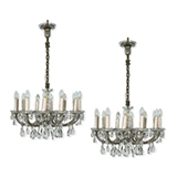 A PAIR OF BOHEMIAN CEILING LIGHTS -    - 20th Century Design