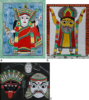 UNTITLED ASSAM FOLK PAINTING StoryLTD   Unknown 1508folk 23676 Big 