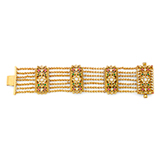 A GEMSET BRACELET -    - Online Auction of Fine Jewels and Silver