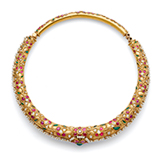 A GEMSET 'HASLI' NECKLACE -    - Online Auction of Fine Jewels and Silver
