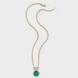 AN EMERALD AND DIAMOND PENDANT BY GYAN - Online Auction of Fine Jewels and Silver