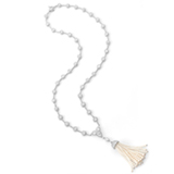 AN ELEGANT PEARL TASSEL NECKLACE -    - Online Auction of Fine Jewels and Silver