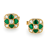A PAIR OF GEMSET CUFFLINKS -    - Online Auction of Fine Jewels and Silver
