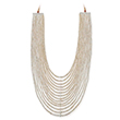 A FOURTEEN ROW PEARL NECKLACE - Online Auction of Fine Jewels and Silver