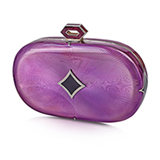 A PURPLE MINAUDIERE, OCIE -    - Online Auction of Fine Jewels and Silver