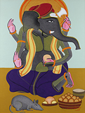 Untitled (Ganesha) - Thota  Vaikuntam - The Discerning Eye | Bangalore, Live