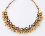 A 'POLKI' DIAMOND AND RUBY NECKLACE -    - The Discerning Eye | Bangalore, Live