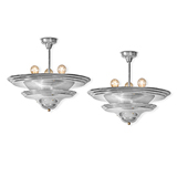 A PAIR OF ART DECO CEILING LIGHTS -    - The Discerning Eye | Bangalore, Live