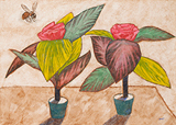 Fragrance of Plastic Flowers - Amit  Ambalal - Works on Paper Online Auction