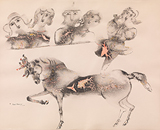 Untitled - Sakti  Burman - Works on Paper Online Auction