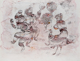 Untitled - Sakti  Burman - Works on Paper Online Auction