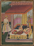 RAGINI LALIT OF RAGA  BHAIRAV -    - Classical Indian Art | Live Auction, Mumbai