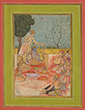 RAGINI BASANT OF RAGA SRI - Classical Indian Art | Live Auction, Mumbai