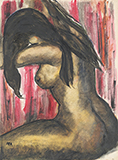 Untitled (Nude) - K H Ara - Evening Sale of Modern and Contemporary Indian Art