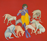 Untitled - Manjit  Bawa - Evening Sale of Modern and Contemporary Indian Art