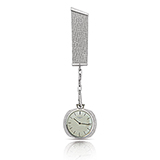 PATEK PHILIPPE: 'RICOCHET' 18 K WHITE GOLD POCKET WATCH -    - Fine Jewels and Watches