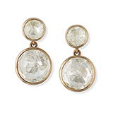ROSE-CUT DIAMOND EARRINGS -    - Fine Jewels and Watches