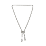 PEARL AND DIAMOND SAUTOIR NECKLACE -    - Fine Jewels and Watches