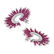RUBY AND DIAMOND EAR PENDANTS - Fine Jewels and Watches