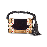 ART DECO FRENCH HANDBAG OF BAKELITE AND GOLD -    - Fine Jewels and Watches