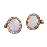 MOTHER OF PEARL CUFFLINKS -    - Fine Jewels and Objets