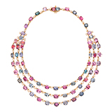 MULTI-COLOURED SPINEL NECKLACE -    - Fine Jewels and Objets