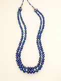 TANZANITE AND EMERALD BEADS NECKLACE -    - Fine Jewels and Objets