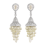 DIAMOND BRIOLETTE EARRINGS -    - Fine Jewels and Objets