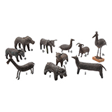 MENAGERIE OF ANIMALS -    - Living Traditions: Folk & Tribal Art