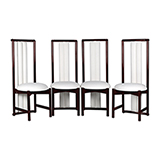 TALL BACK OCCASIONAL CHAIRS <br> Mumbai -    - An Aesthete's Vision