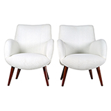 ART DECO READING CHAIRS -    - An Aesthete's Vision
