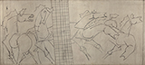 Untitled - M F Husain - The Ties That Bind: South Asian Modern and Contemporary Art