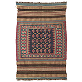 PRAYER RUG WITH BOTEHS -    - Woven Treasures: Textiles from the Jasleen Dhamija Collection