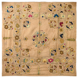 CHAMBA RUMAL WITH  FLORAL PATTERN -    - Woven Treasures: Textiles from the Jasleen Dhamija Collection