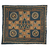 KATHIAWARI CHAKLA WITH SUN MOTIF -    - Woven Treasures: Textiles from the Jasleen Dhamija Collection