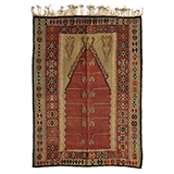 SUFI PRAYER RUG -    - Woven Treasures: Textiles from the Jasleen Dhamija Collection