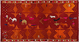 BAGH WITH ANIMALS AND SHEPHERD -    - Living Traditions: Folk and Tribal Art