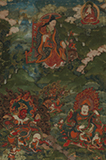 ARHAT WITH GUARDIAN KINGS -    - Asian Art