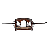 CARVED TRADITIONAL PALANQUIN -    - The Design Sale