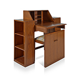 CAMPAIGN STYLE WRITING DESK WITH CHAIR -    - The Design Sale