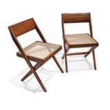 LIBRARY CHAIR, PIERRE JEANERRET -    - The Design Sale