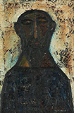 Head of a Saint - F N Souza - From Classical to Contemporary