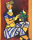When I begin to paint hold the sky in your hand as the stretch of my canvas is unknown to me - M F Husain - From Classical to Contemporary