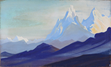 Himalayas - Nicholas  Roerich - Evening Sale | New Delhi, Live